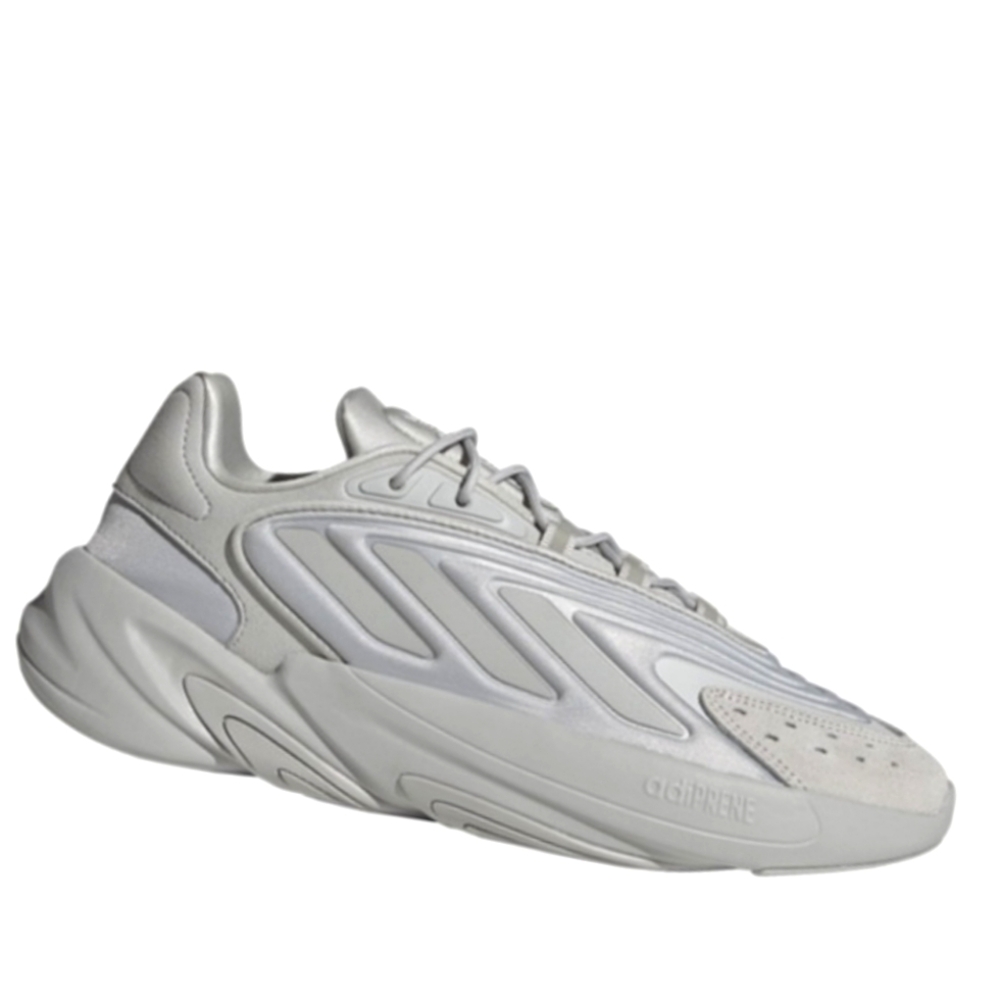 Adidas Originals Ozelia Triple Grey Adiprene Athletic Lace-Up Sneakers M6/W8